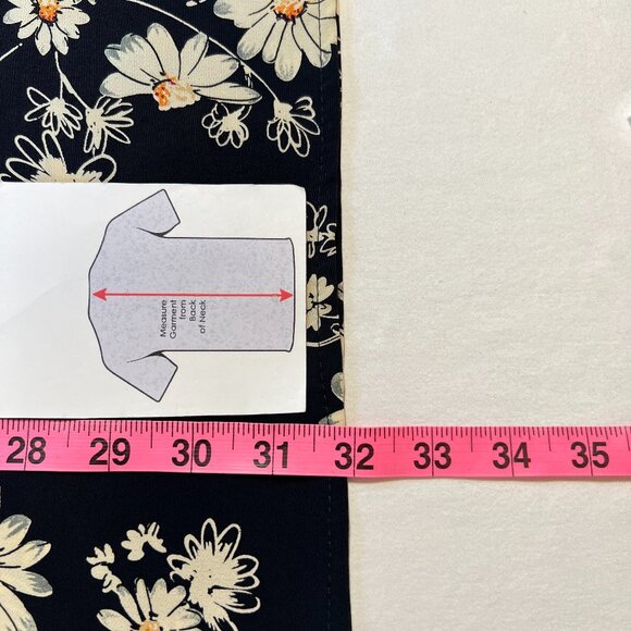 🌼M Collection Floral Sundress : Whimsical Fairy-Goth Meets 70's Boho size 3/4 - Picture 9 of 9